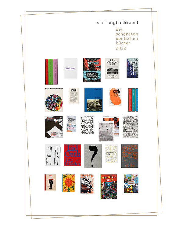 Buchcover der Schönsten Deutschen Bücher 2022